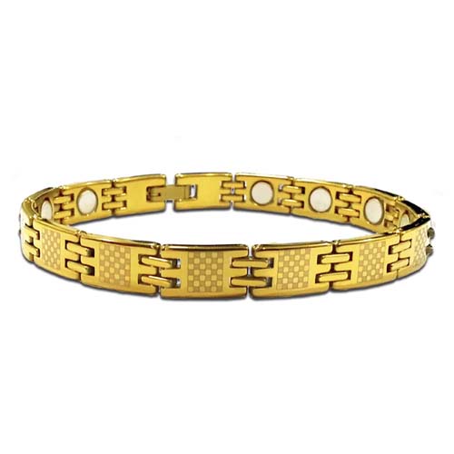 Buy Charismatic Care Magnetic Bio Energy Titanium Bracelet for Women and  Girls (Gold) at Amazon.in